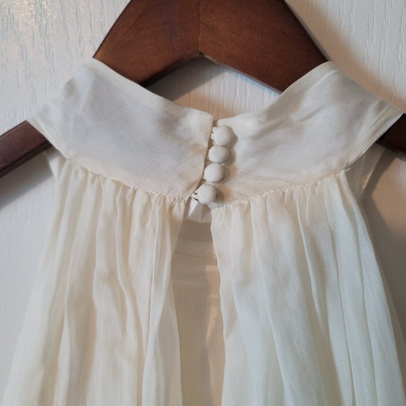 Silk Halter Mini Dress - Picture 3 of 4